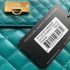 BODHI Bags - BODHI iPad Purse NWT Emerald Color Gold Chain BODHI Bags - BODHI iPad Purse NWT Emerald Color Gold Chain